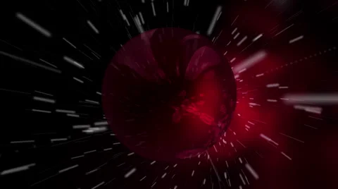 Rain drop falling through darkness Stock Footage 2923890