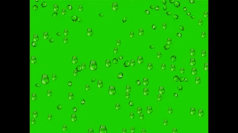 Rain drop in the glass beatifull Video stock 317473758