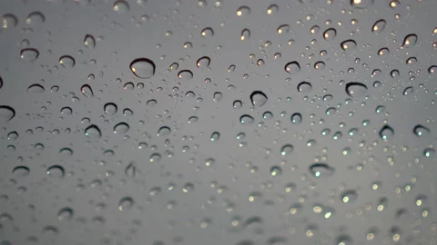 Rain drop on the glass Stock Footage 211791941
