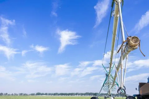 Rain drop irrigation system Stock Photos