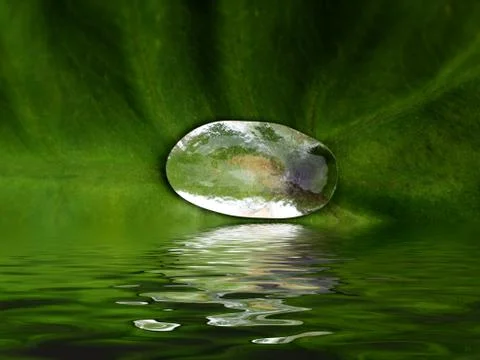 Rain drop 스톡 사진