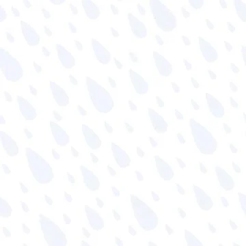 Rain drop seamless pattern Illustrazione stock