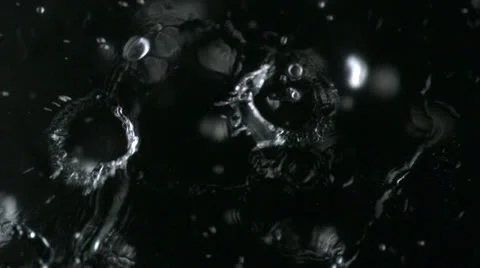 Rain drop, Slow Motion Stock Footage 24780971