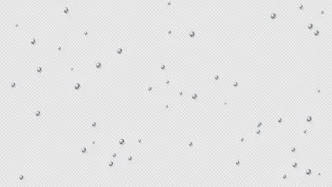 Rain Droplets on Camera Lens Overlay with trickling streaks, refraction 4K Alpha Vídeo Stock 346126060