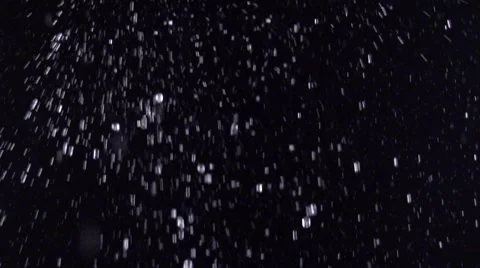 Rain droplets falling night slomo Video stock 44914145
