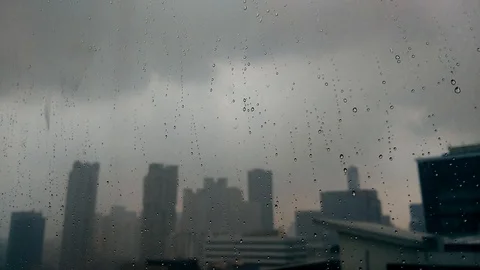 Rain Droplets Video stock 99019162