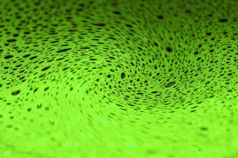 Rain droplets twill effect on a dark green color background with customizab.. Stock Photos