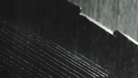 Rain dropped heavily. Stock Footage 300670673