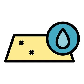 Rain dropper car icon vector flat Stock Illustration