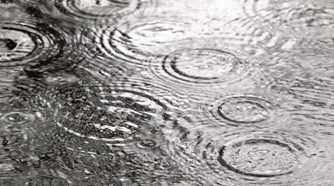 Rain drops 7. Stock Footage 1979642