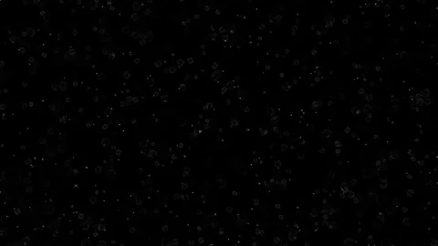Rain Drops and Ripples on Black Background Stock Footage 296664097