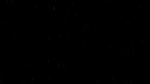 Rain drops on Black background. Falling water drops Stock Footage 287304951