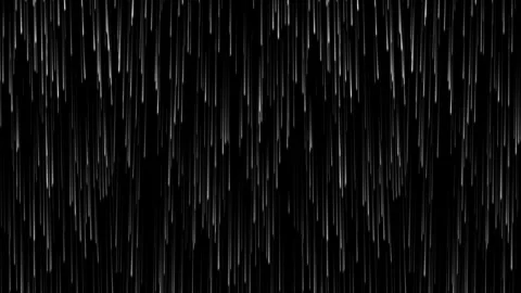 Rain drops black background 動画素材 281636051