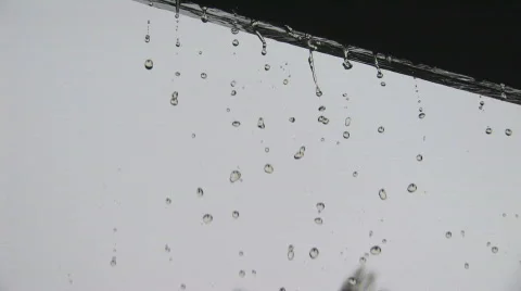 Rain Drops Clip 4 Video stock 312446