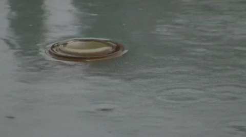 Rain Drops CR Stock Footage 585235