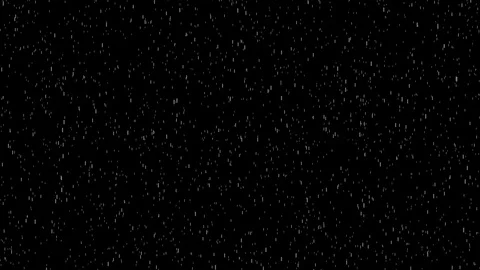 Rain Drops Falling Alpha Computer generated rain animation. Stock Footage 106907387