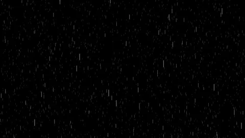 Rain Drops Falling Alpha Computer generated rain animation. Stock Footage 106908158