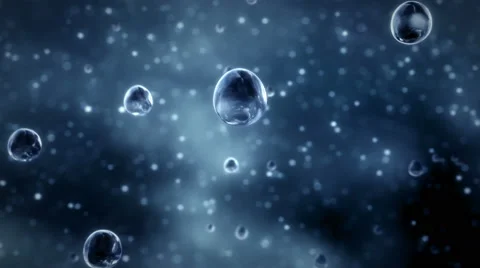 Rain drops falling close Stockbeeldmateriaal 46019356