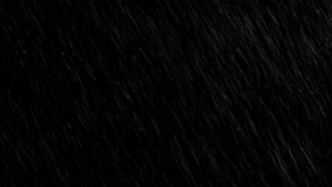 Rain drops. Falling raindrops on a black background. Stock Footage 170702917