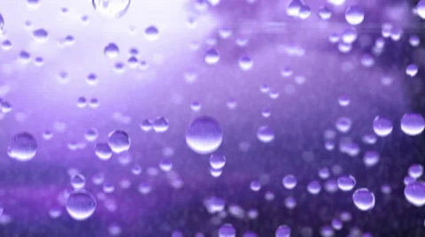 Rain Drops Falling in Slow Motion. Loop-able. Stock Footage 56938916