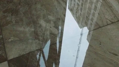 Rain Drops Falling in Slow Motion Vidéo 145081409