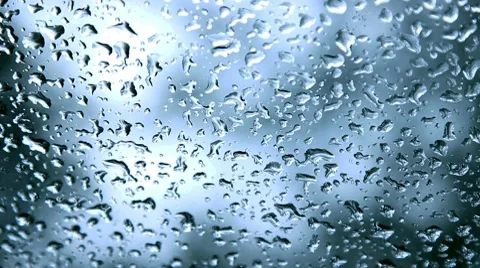 Rain drops Stock Footage 8552536