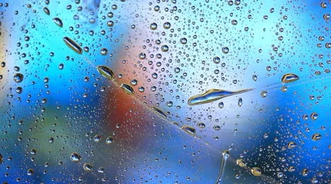 Rain drops Stock Footage 10786013