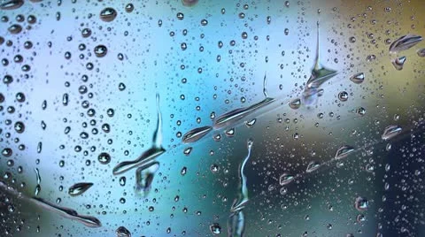 Rain drops Stock Footage 10786035