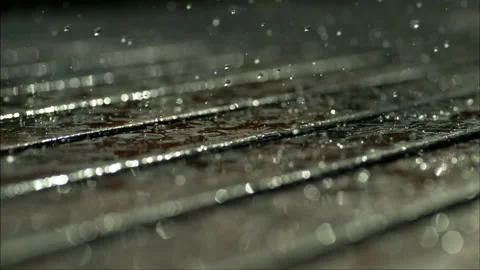 Rain drops  Stock Footage 128449997