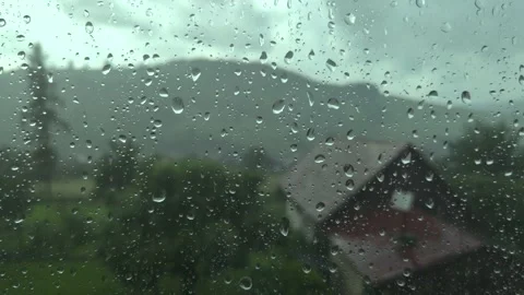 Rain drops Video stock 133806125