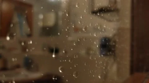 Rain drops 動画素材 166371163