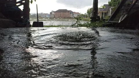 RAIN DROPS Stock Footage 237305665
