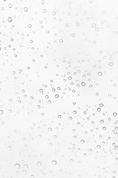 Rain drops on glass background Stock-Fotos