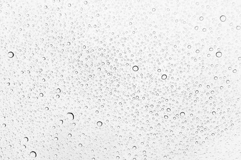 Rain drops on glass background Foto stock