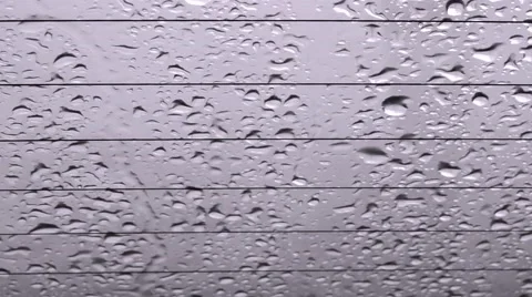 Rain drops on glass Stock Footage 48842219
