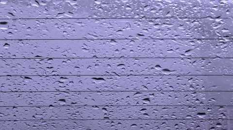 Rain drops on glass Stock Footage 48858646