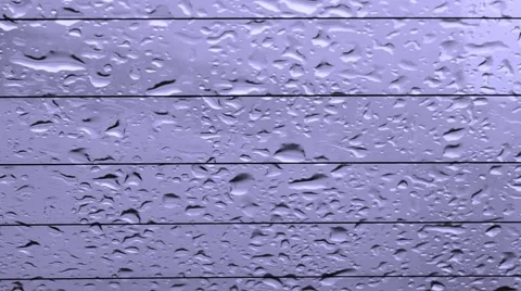 Rain drops on glass Stock Footage 48858754