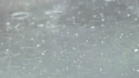 Rain drops on glass 動画素材 53881559