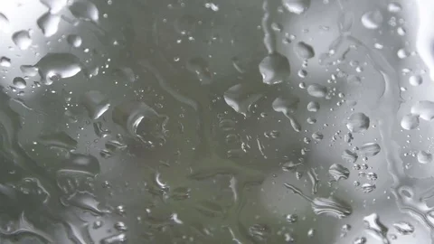 Rain drops on glass Video stock 74584113