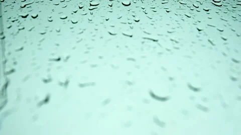 Rain drops on the glass. Stock Footage 87539523
