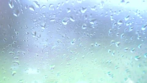 Rain drops on glass Stock Footage 88782246