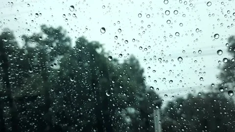 Rain drops on glass. Stock Footage 143480401