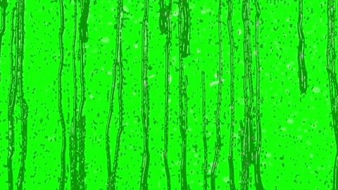 Rain drops on glass green screen Stock Footage 340613401