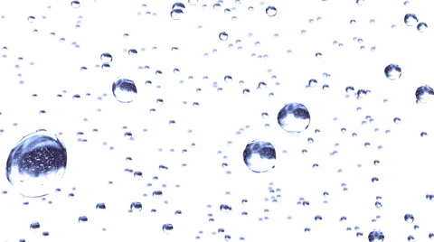 Rain Drops in Looped animation on White background.  Stock-Footage 56945889
