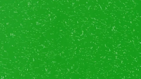 Rain drops motion graphics with green screen background Stock Footage 132317448