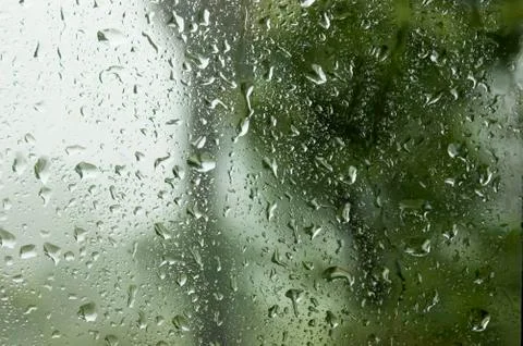 Rain drops Foto stock