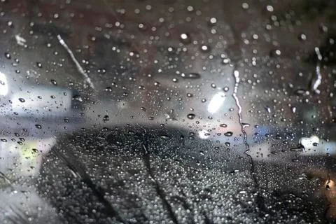 Rain drops Stock Photos