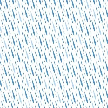 Rain drops seamless pattern vector Stock Illustration