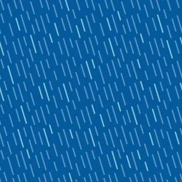 Rain drops seamless pattern vector Illustrazione stock