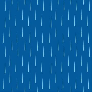 Rain drops seamless pattern vector Stock Illustration